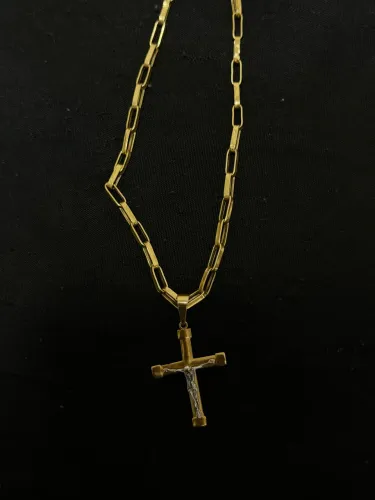 Cordão de ouro 18k, 10gr