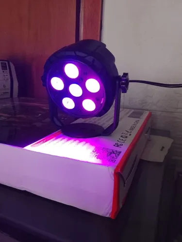 Canhão de luz bluetooth controle remoto