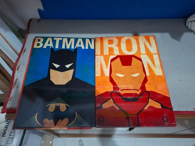 Quadros super heróis