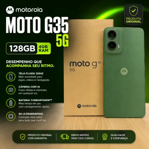MOTO G35 5G 128GB | POTÊNCIA, VELOCIDADE E ESTILO ?