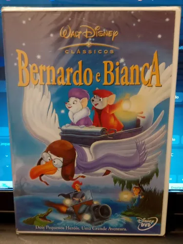 Dvd Bernardo E Bianca Disney Clássicos Novo Lacrado