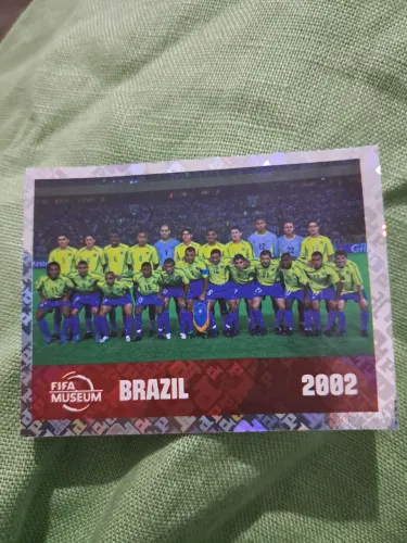 Cartinha da copa/ Brasil 2002 / FIFA MUSEUM BRAZIL