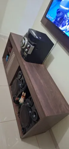 Painel de TV e Rack