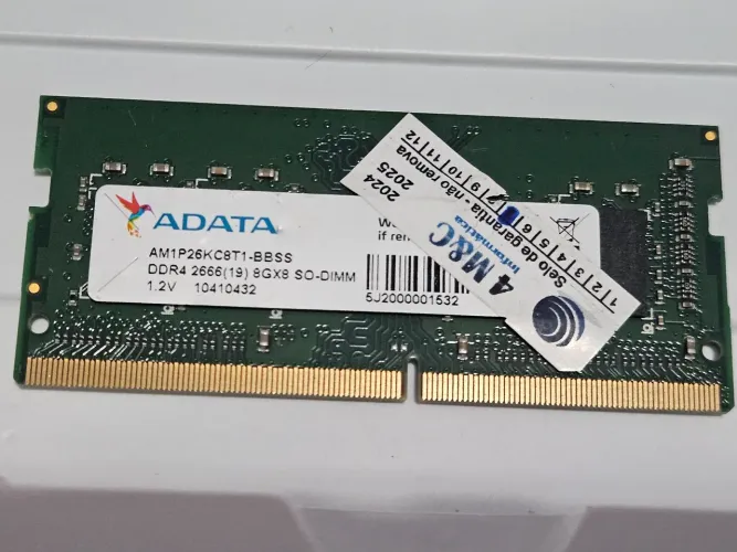 KIT MEMÓRIA 16GB, 2X8GB DDR4 2666MHZ NOTEBOOK OEM NOVA
