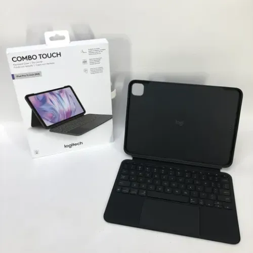 Capa com Teclado Logitech Combo Touch iPad Pro 11" M4/M5 - Grafite