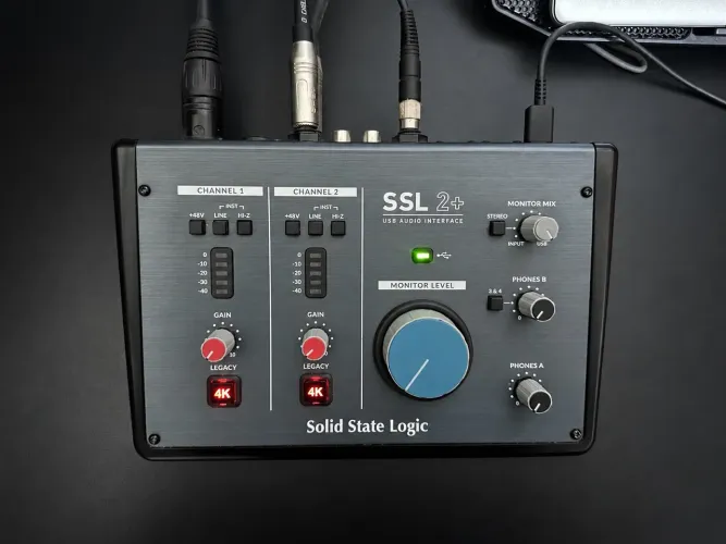 Interface de áudio ssl2+