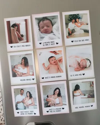 Fox Fotos personalizadas com imã de geladeira