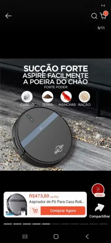 Aspirador robô