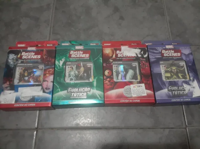 Cards Colecionáveis Marvel