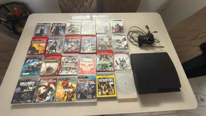 PS3 com 25 jogos mais desejados