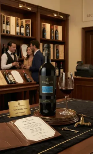 Vinho Italiano Barone Ricasoli Casalferro 2004 Toscana IGT 750ml| Raro Supertoscano