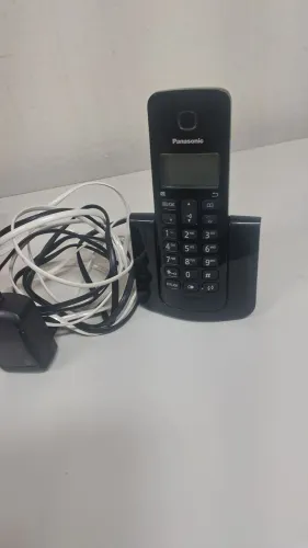 Telefone sem fio Panasonic modelo KX-TGB110LB usado