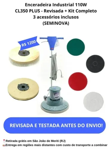 Enceradeira industrial CL350 PLUS
