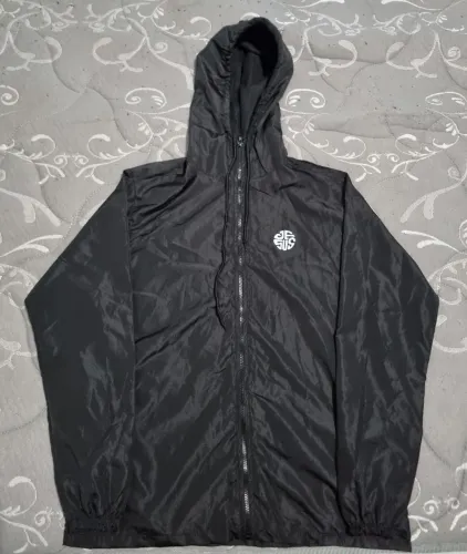 Jaqueta Corta Vento Masculina com capuz ideal para motoboy (NOVAS)