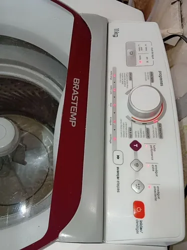 Máquina Brastemp 11kg turbo performance, funcionando tudo perfeitamente