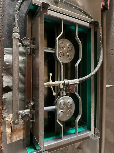 Fogão INOX estilofer 2 bocas