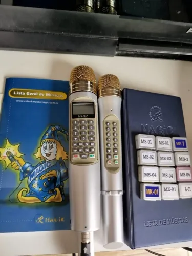 Videokaraokê Portátil Magic Sing