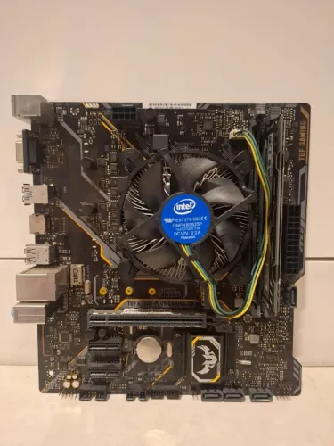 Kit Upgrade Intel I3-9100F, Placa Mãe Asus H310M-PLUS, 8gb ram Ballistix 2400mhz