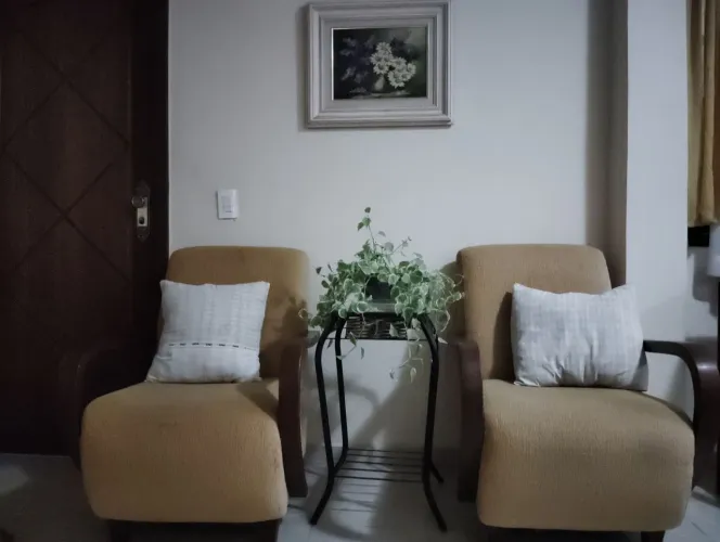 Vendo 2 poltronas em madeira maciça