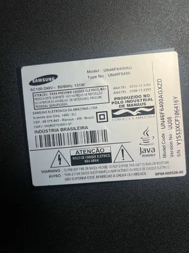 ? Vendo TV Samsung Smart TV 46? Full HD Série 6 
