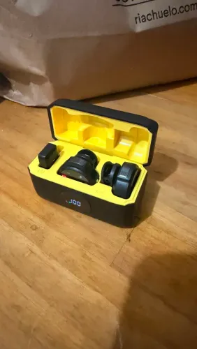 Microfone de lapela 