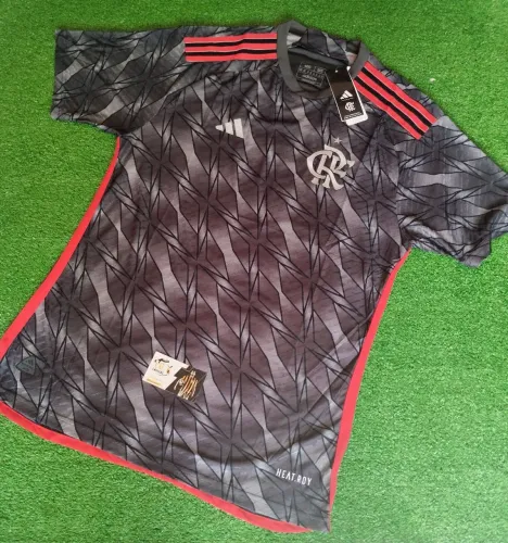 Camisa Flamengo Jogador 2024/25 - Third Cinza Emborrachada