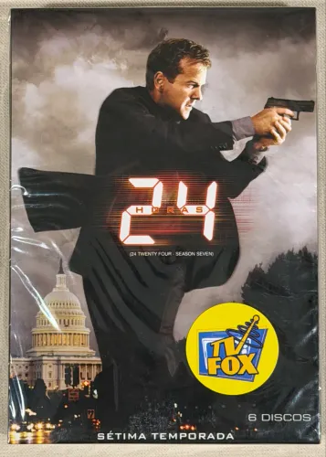 Box DVD 24 Horas 7ª Temporada completa (original e lacrado)