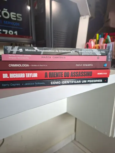 Livros de Criminologia para concursos públicos 