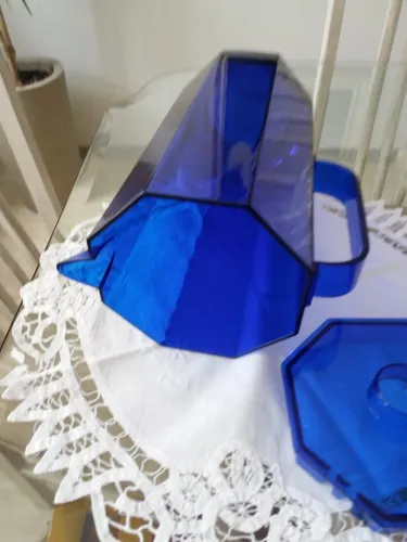 Jarra para suco/ água material acrílico serve 3 litros 