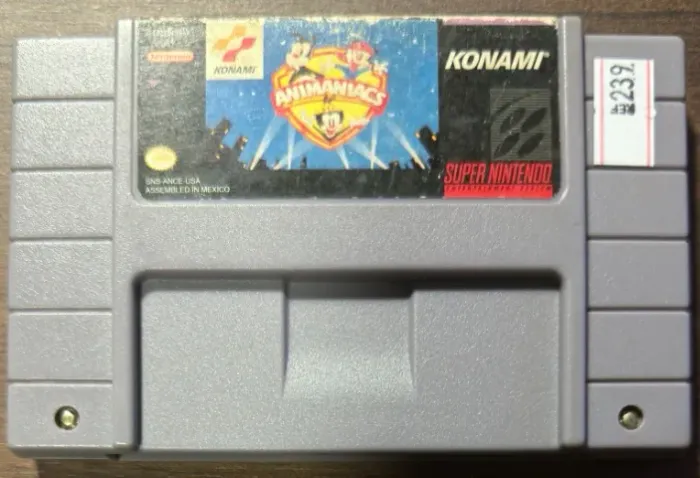 Animaniacs Original SNES Super Nintendo 239