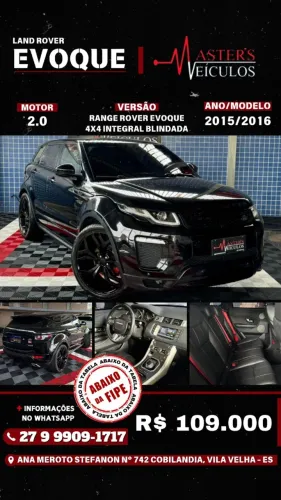 Land Rover Range Rover Evoque SI4 SE Dynamic 2.0 Aut. 2016