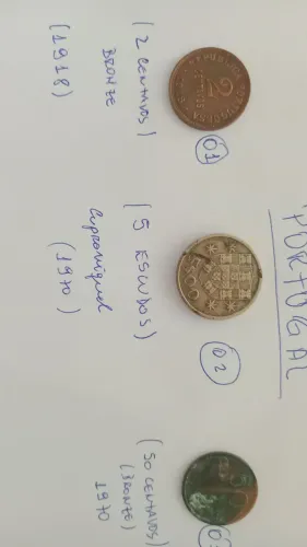 Antiguidades 40 Moedas