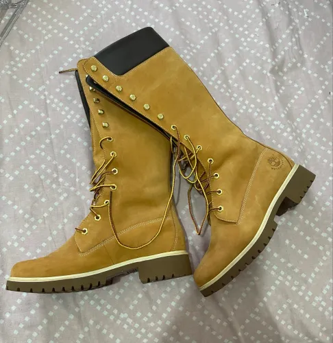 Bota femina cano alto  Timberland. Waterproof 