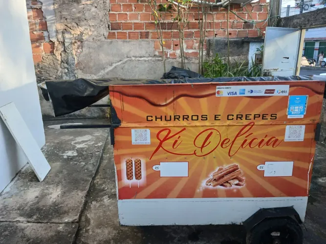 Carrinho para lanches