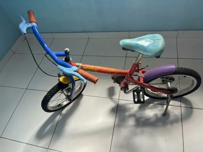 Bicicleta Infantil Caloi Luccas Neto Aro 16?