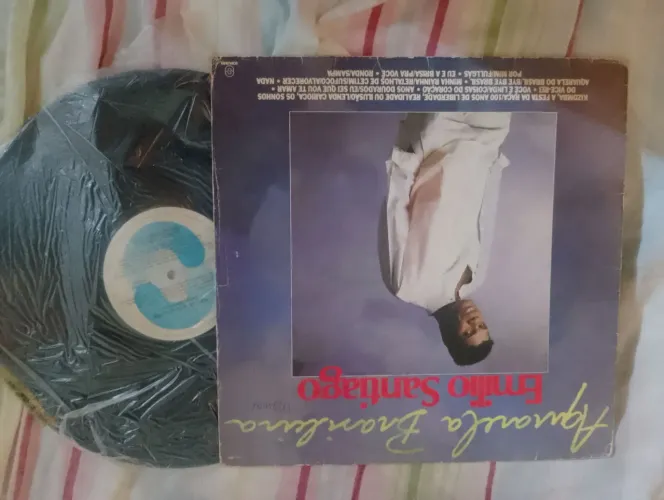 Vinil Emílio Santiago aquarela brasileira 
