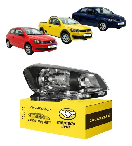 Farol Sinaleira Gol Saveiro Voyage G6 2013 14 15 2016 L.d Direito/passageiro