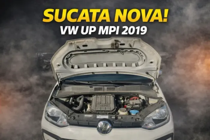 SUCATA VW UP MPI 1.0 2019 PARA PEÇAS