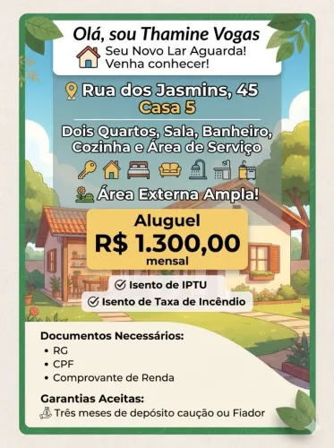 Casa de vila na rua Jasmins - Vila Valqueire 