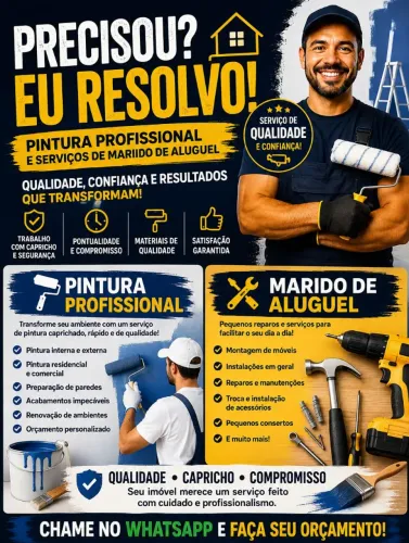 PRECISOU? EU RESOLVO! PINTURA PROFISSIONAL <br>? PINTURA PROFISSIONAL