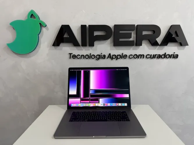 MACBOOK PRO, 32 GB, 512 SSD, CORE i9, 15.4 POLEGADAS, TOUCH BAR, TOUCH ID