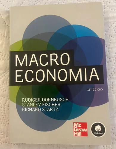 Livro Macro Economia 11 edição , autor Rudiger Dornbusch