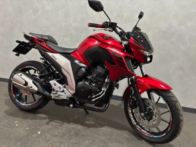YAMAHA FZ25 FAZER ABS VERMELHO 2022