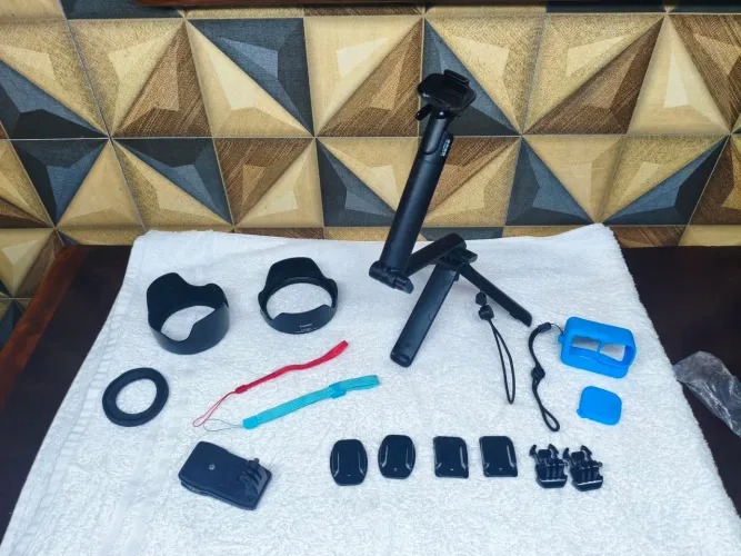 Kit Bastão GoPro 3-Way Original + Diversos