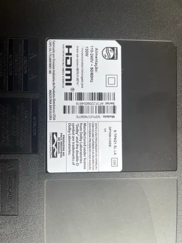 TV Smart para retirada de peças 