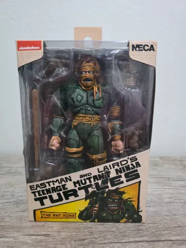 Boneco Rat King Rei Dos Ratos TMNT Mirage Comics NECA - Novo Lacrado