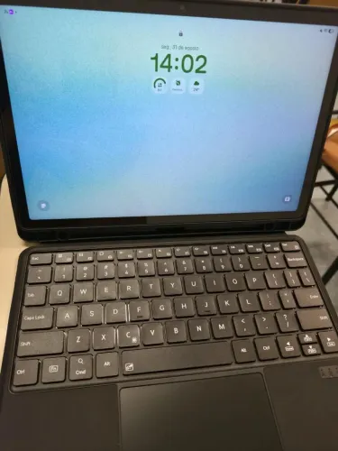 Galaxy Tab S9 Fe 2023 + 128GB/ 6GB de RAM + S Pen + Capa teclado + Película | 1 ano de uso