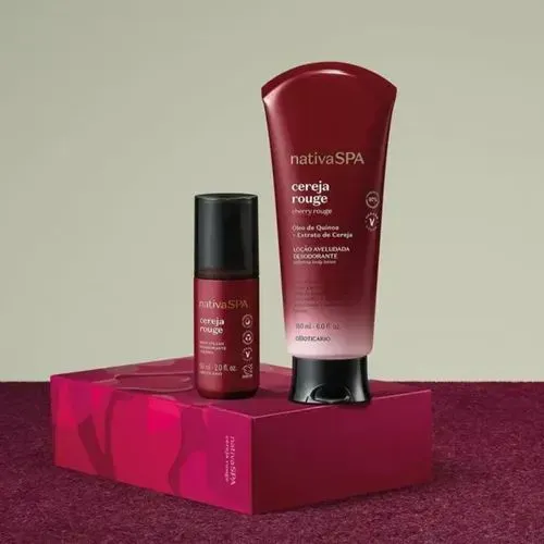 Kit Presente Nativa Spa Cereja Rouge (2 Itens) - O boticario