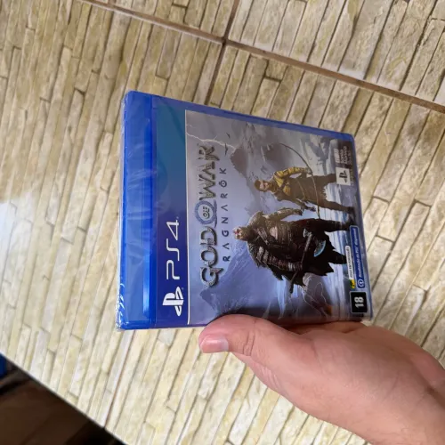 Jogo GOD OF WAR Ragnarok PS4 - Lacrado novo