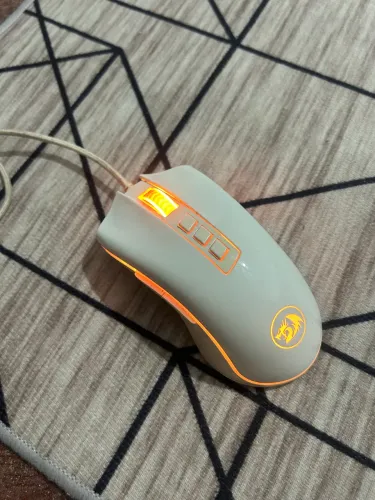 MOUSE GAMER TOP POR R$150 - Redragon Cobra M711 White - RGB